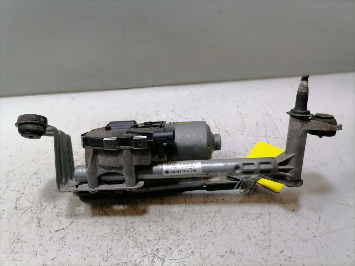 VW Golf Plus original Wischermotor links mit Wischergest&auml;nge Bj.2005